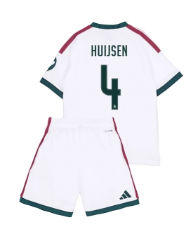 Real Madrid Dean Huijsen #4 Maglia Gara Casa Repliche 2026-27 Bambino Maniche Corte